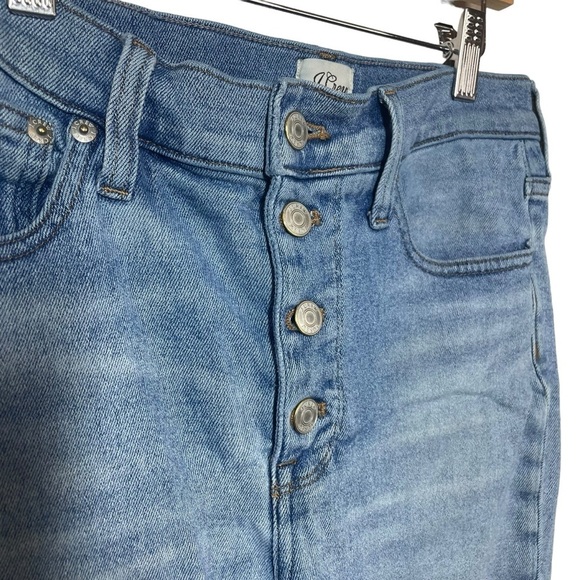 J. Crew 10’’ Billie Demi Boot Crop Jeans in Light Wash Size 28 - Picture 9 of 16